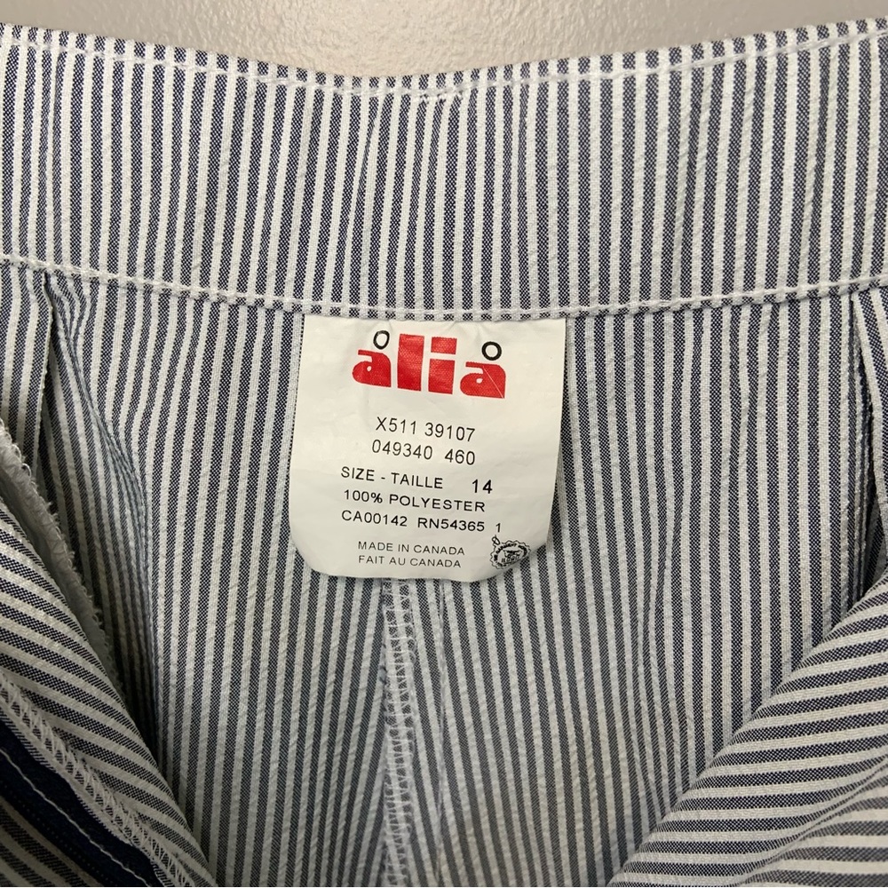 High Rise Pinstripe Dress Pants - Picture 3 of 6